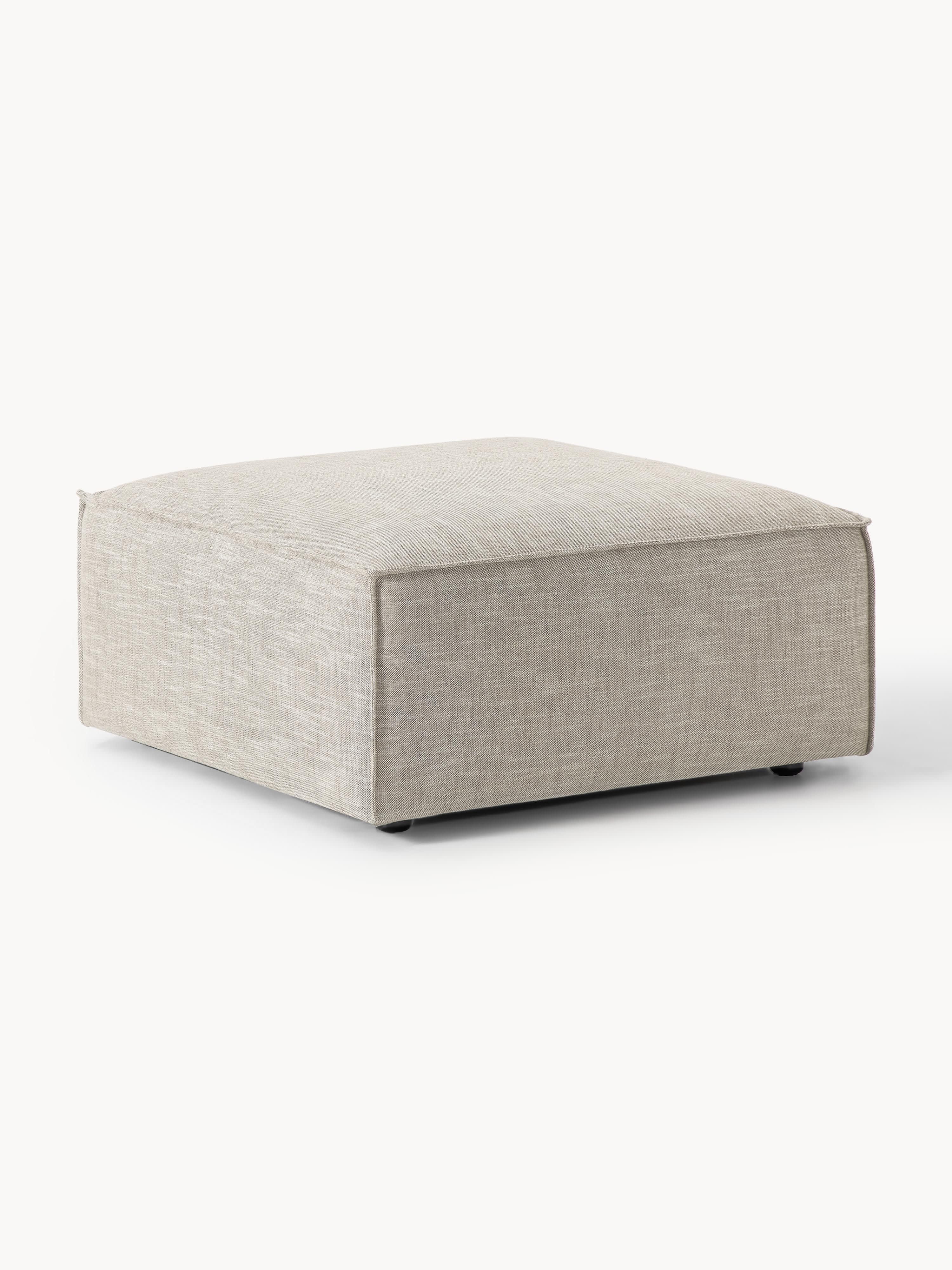Gallery image 1 - Linen Blend Ottoman Lennon