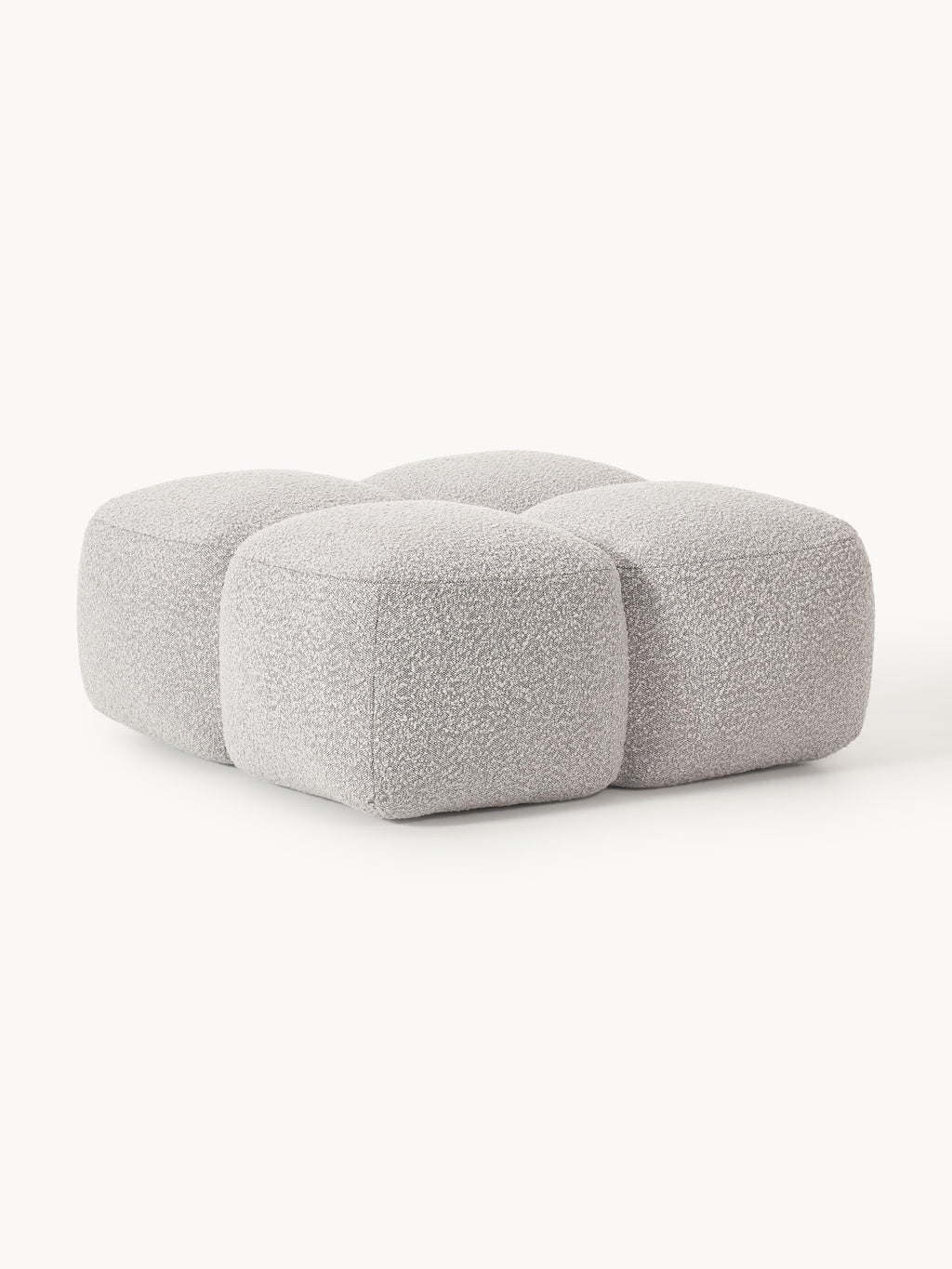 Tayla Bouclé Ottoman