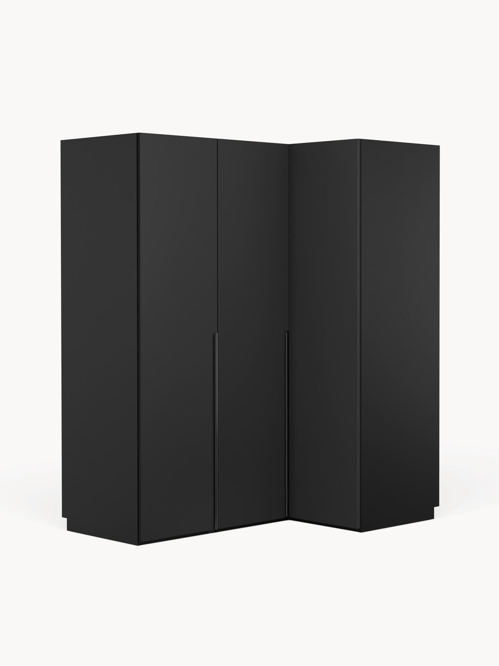 Leon Modular Corner Wardrobe, 165 cm Wide, in various sizes