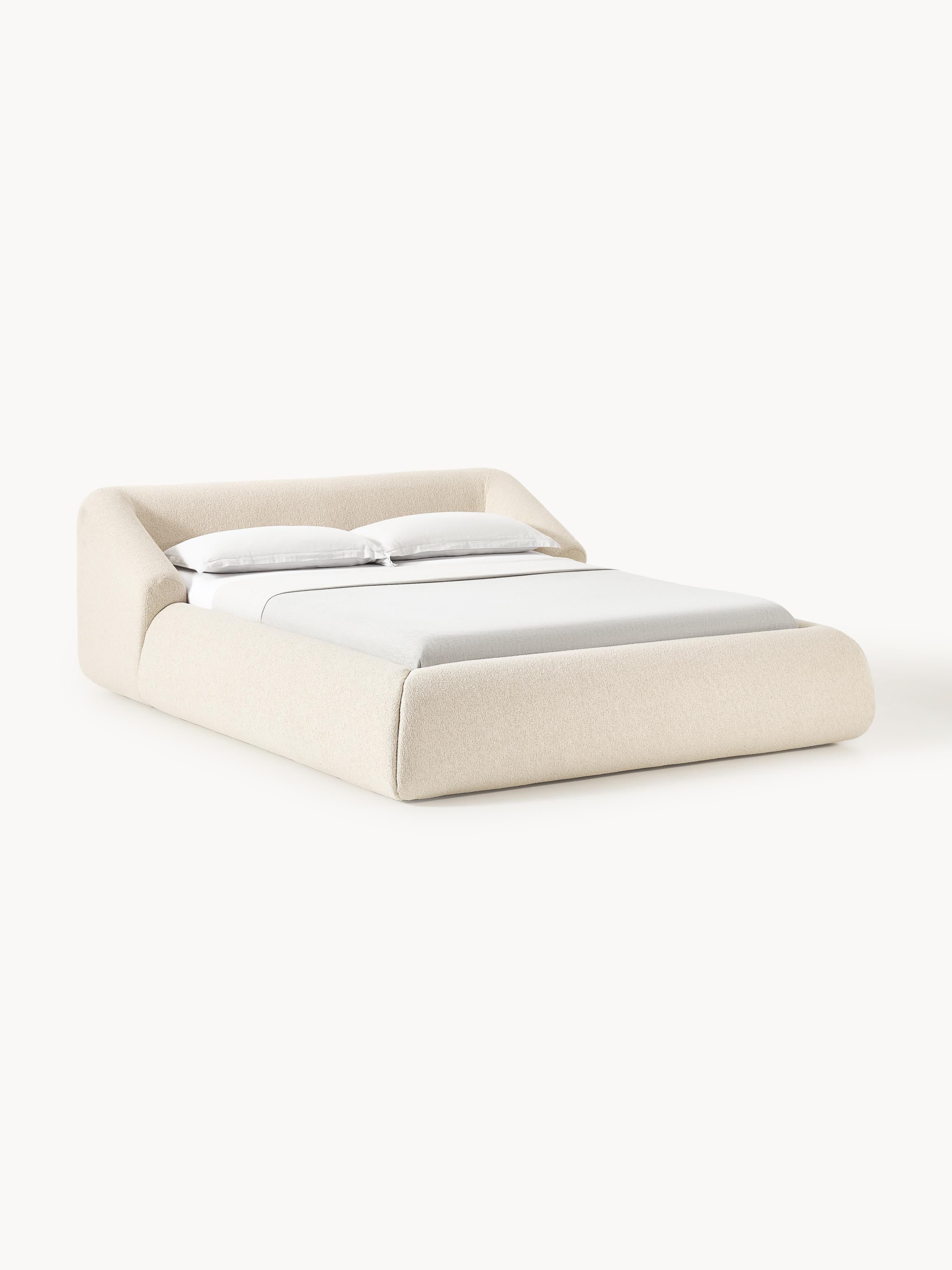 Sofia Upholstered Bouclé Bed