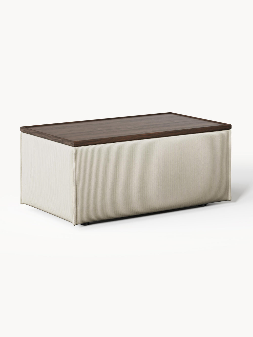 Gallery image 1 - Corduroy Ottoman Lennon with Storage