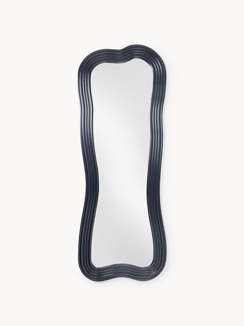 Gallery image 1 - Full-Length Wall Mirror Cosimo with Wavy Frame