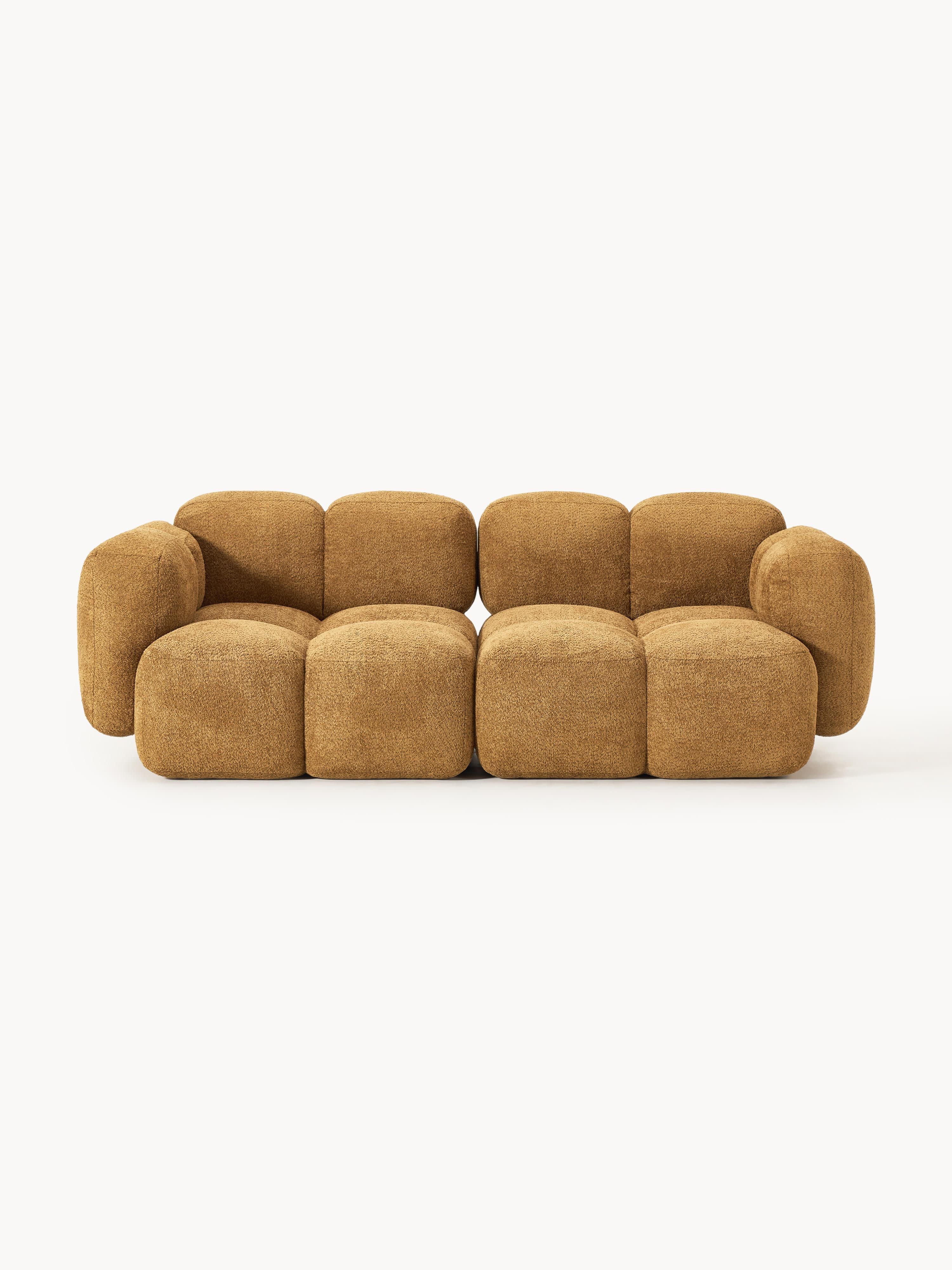 Tayla Modular Teddy-Bouclé Sofa (2-seater)