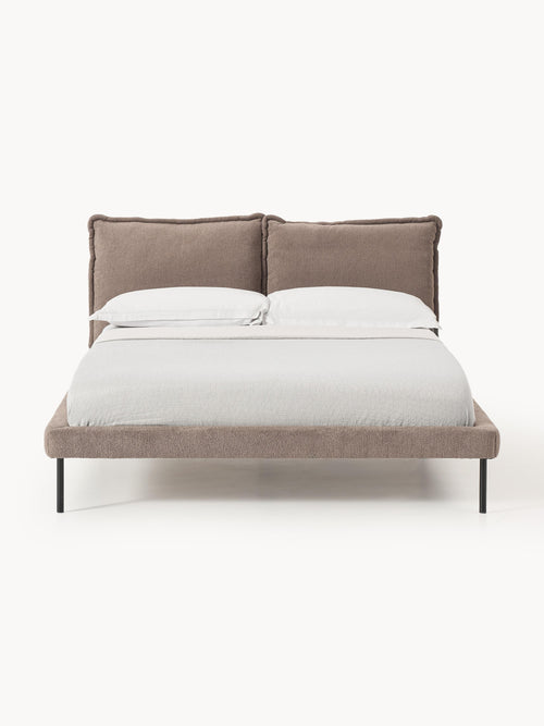 Amelia Upholstered Teddy Bouclé Bed