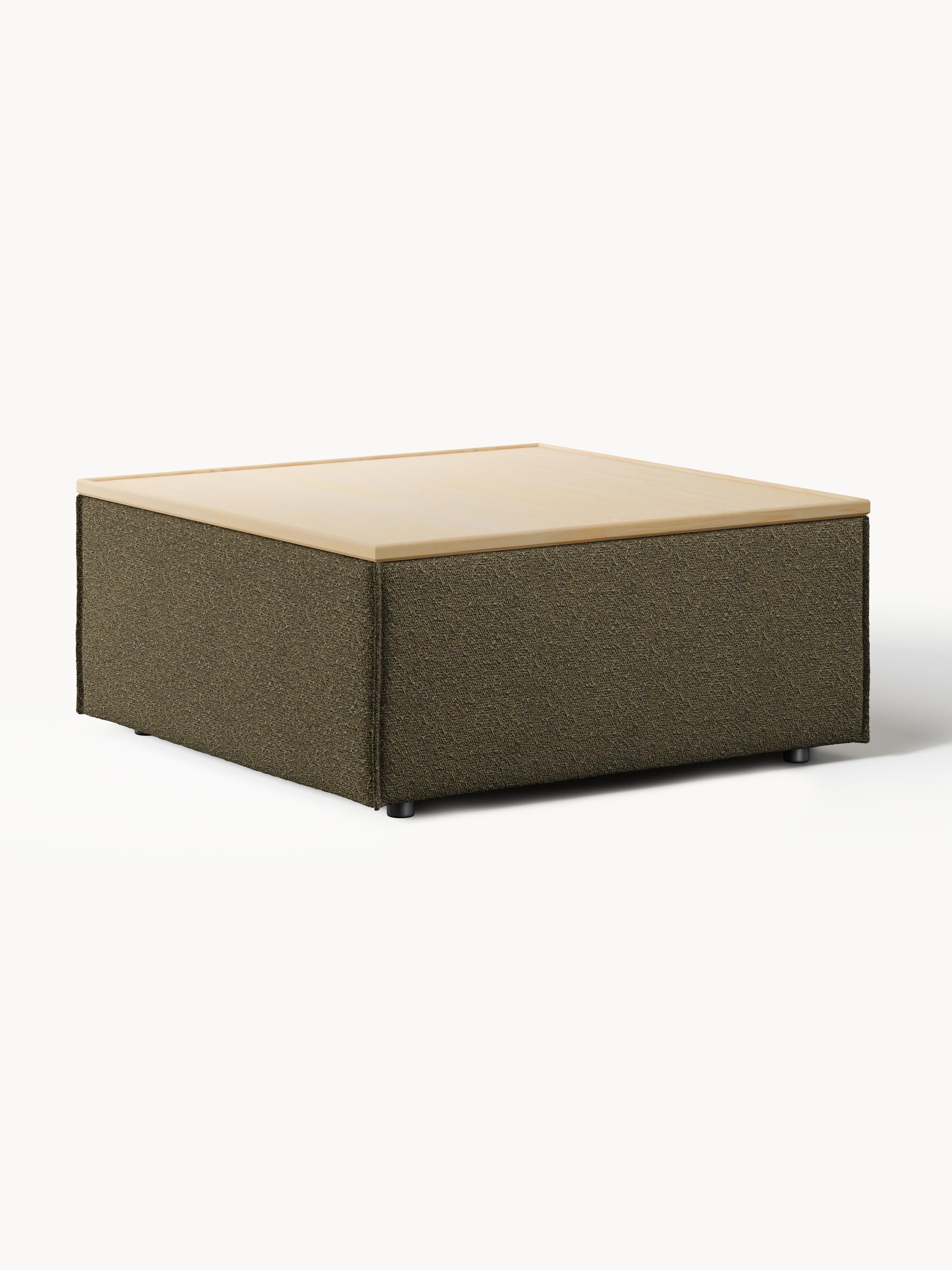 Gallery image 1 - Bouclé Ottoman Lennon with Storage