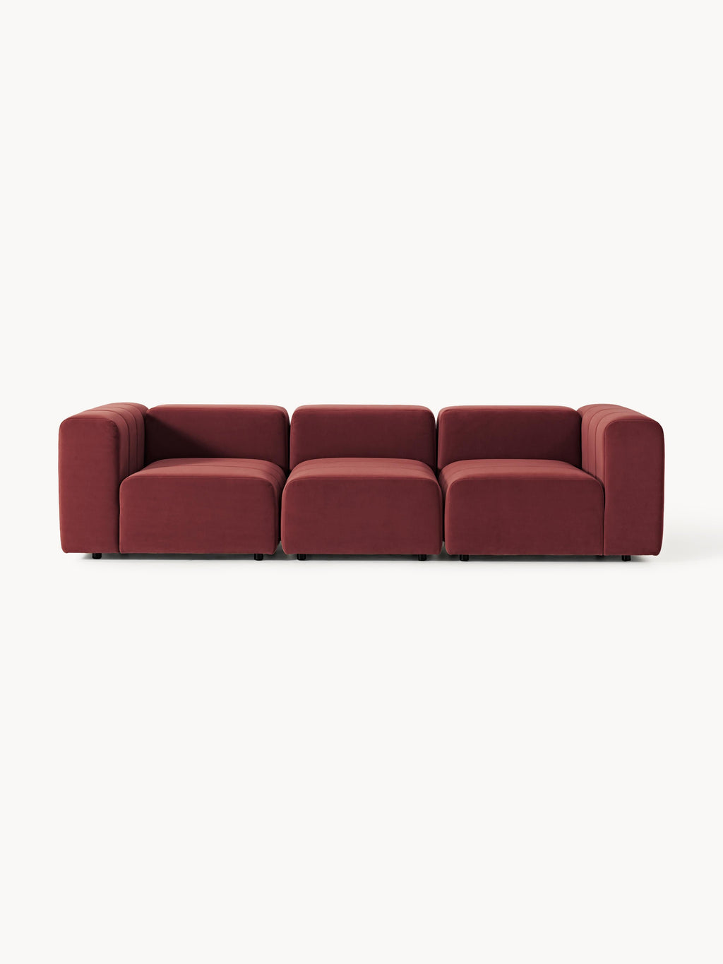 Gallery image 1 - Modular Velvet Sofa Lena (4-seater)