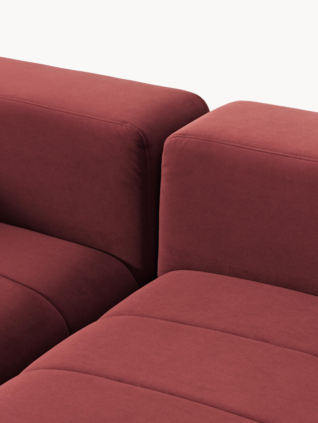 Lena Modular Velvet Sofa (4-seater)