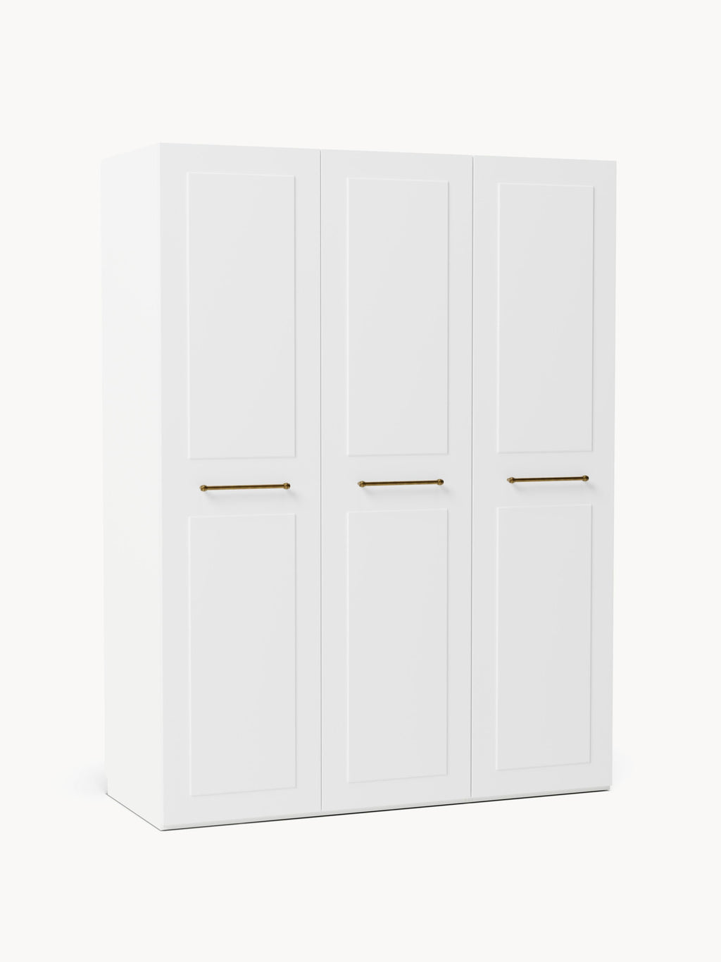 Gallery image 1 - Modular Hinged Door Wardrobe Charlotte, 150 cm Wide, in various sizes