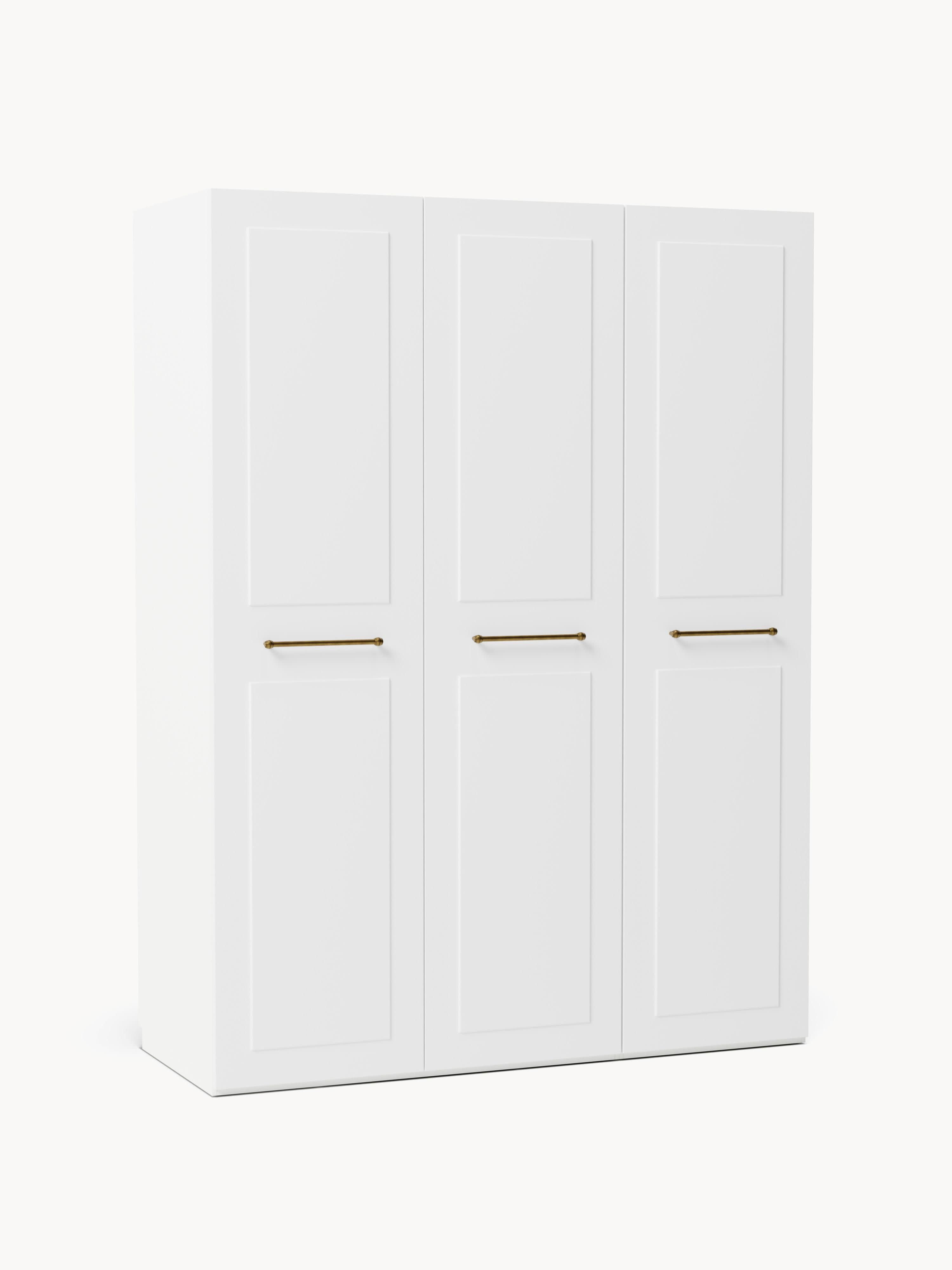 Gallery image 1 - Modular Hinged Door Wardrobe Charlotte, 150 cm Wide, in various sizes