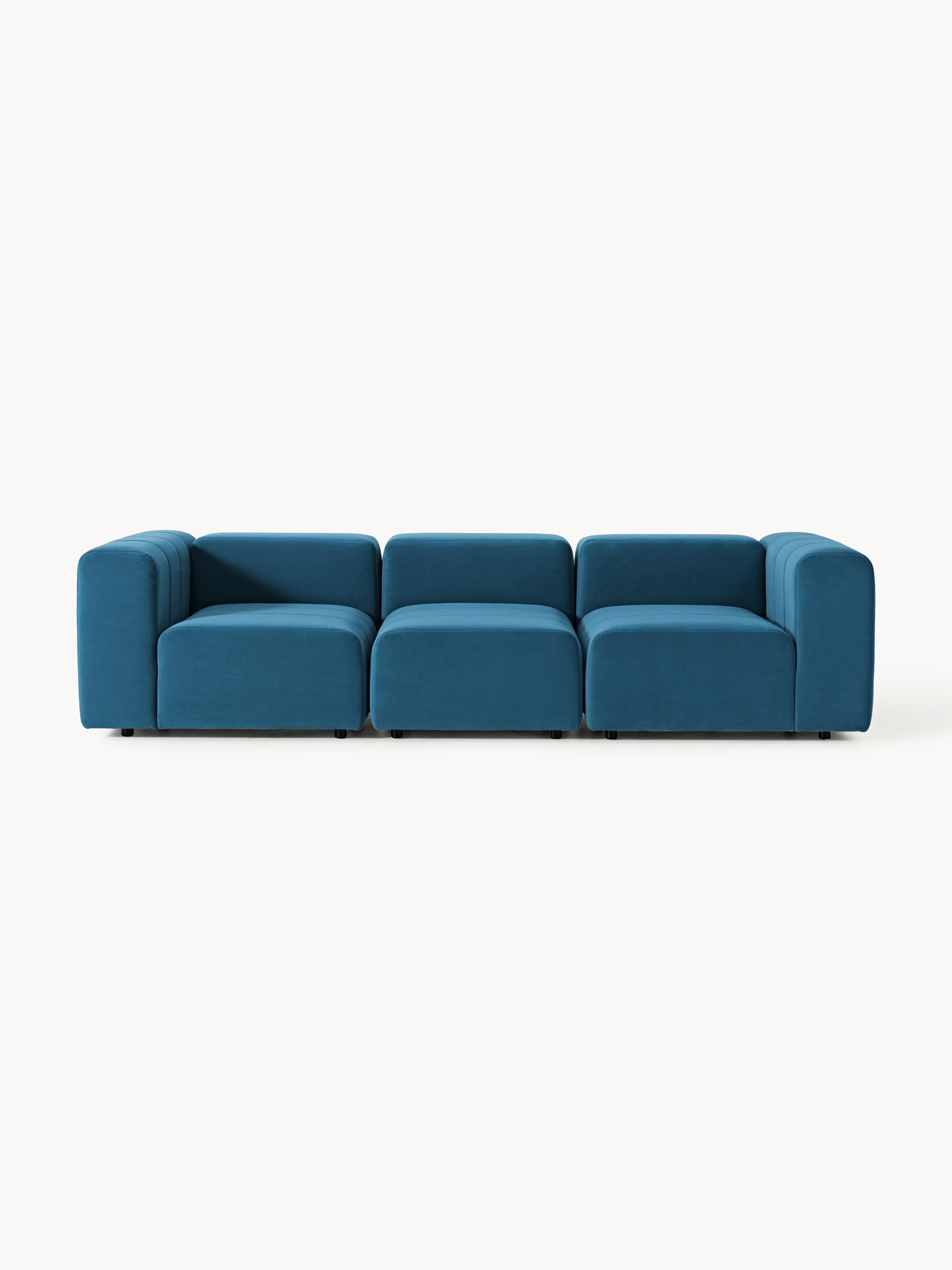 Gallery image 1 - Modular Velvet Sofa Lena (4-seater)