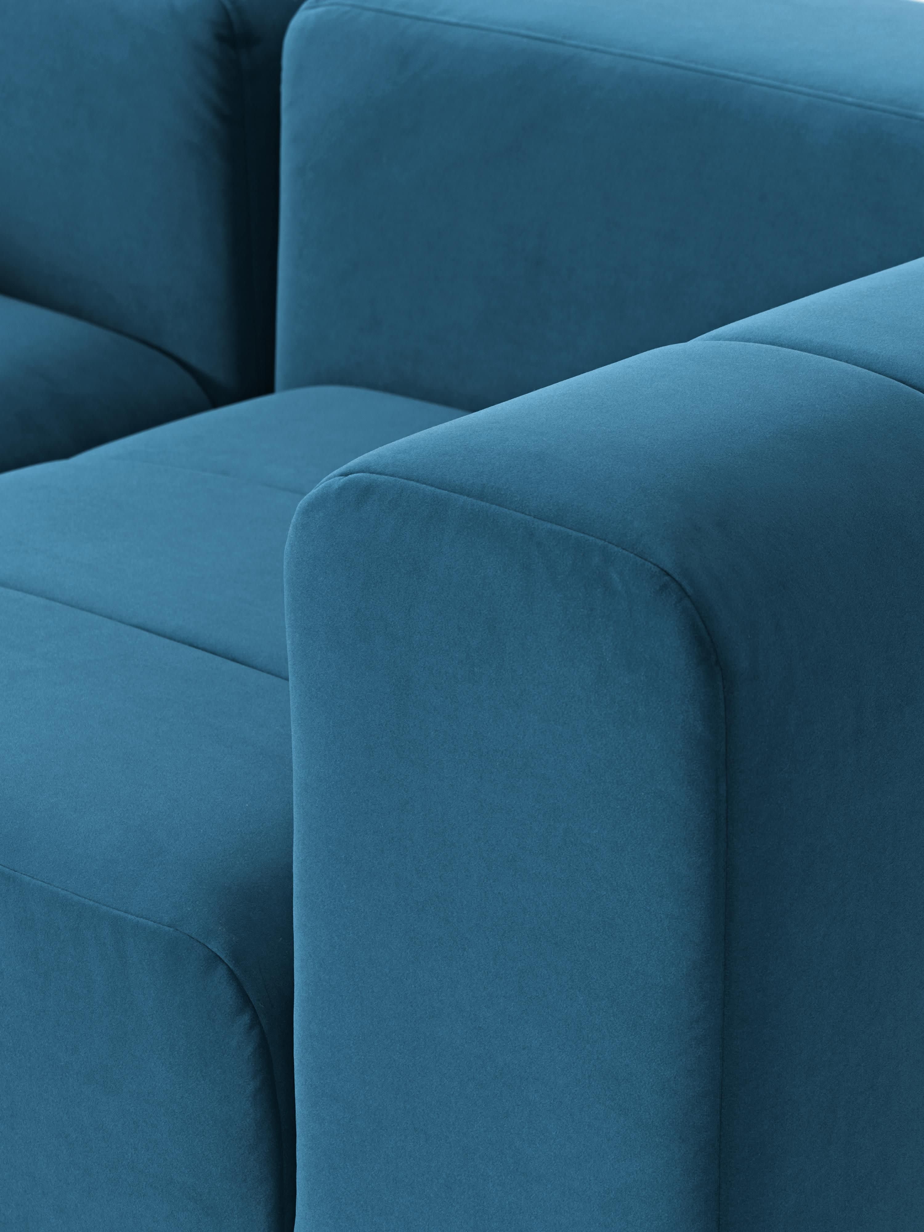 Lena Modular Velvet Sofa (4-seater)