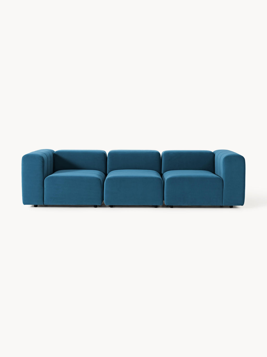 Lena Modular Velvet Sofa (4-seater)