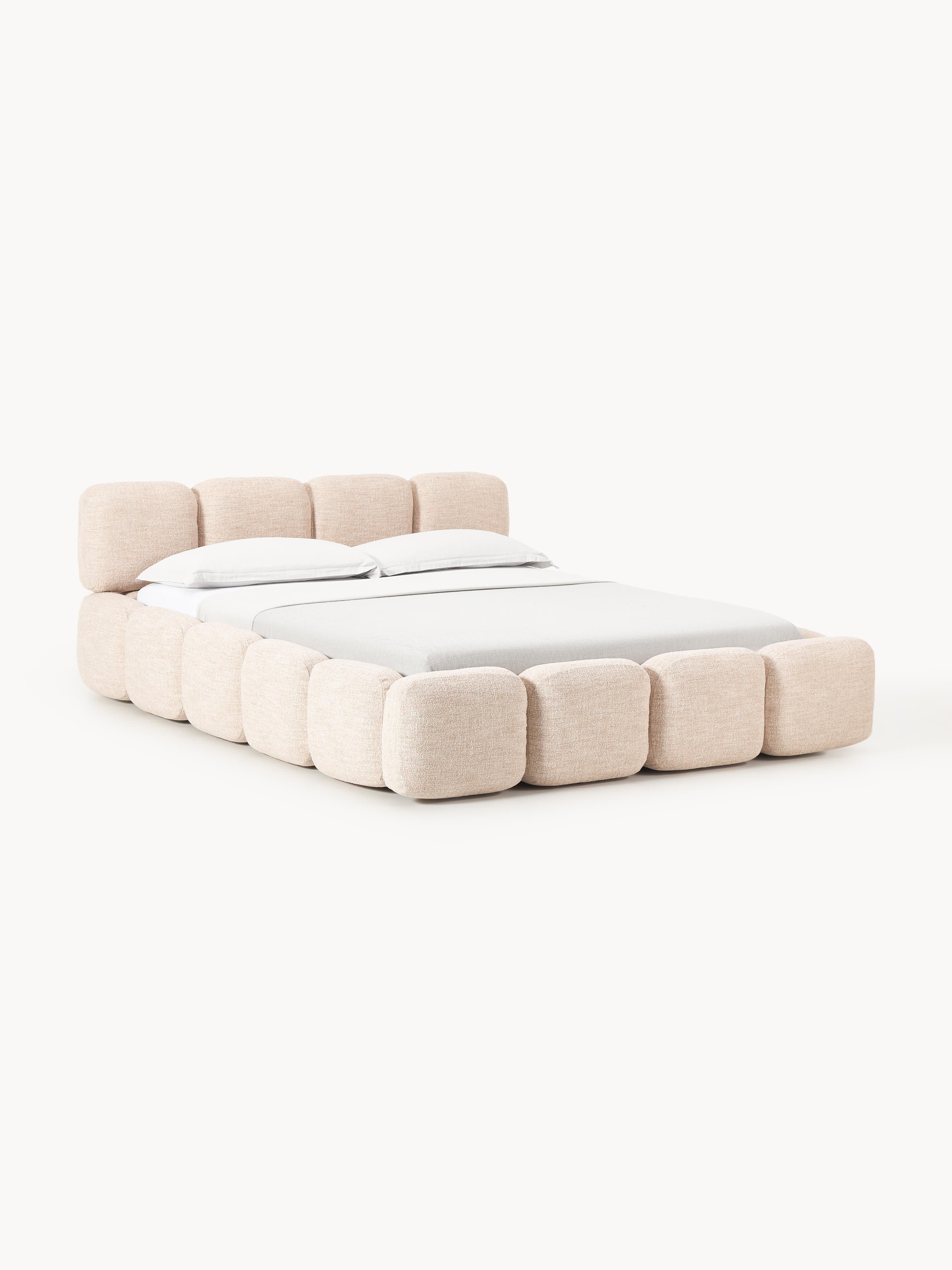Tayla Upholstered Bouclé Bed