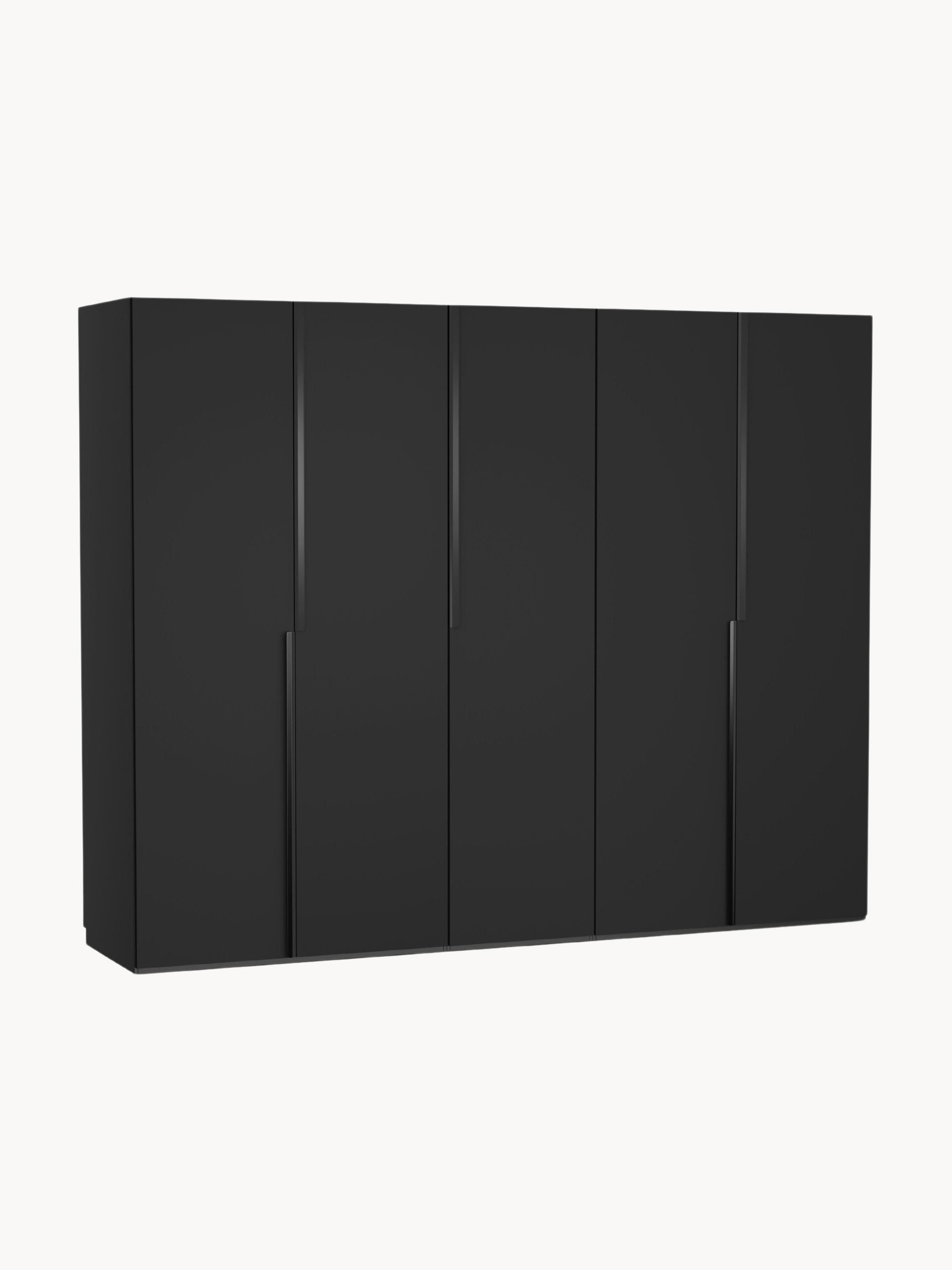 Leon Modular Hinged Door Wardrobe, 250 cm Wide, in various sizes