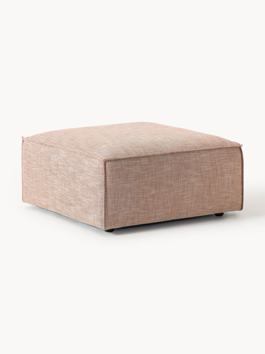 Lennon Linen Blend Ottoman