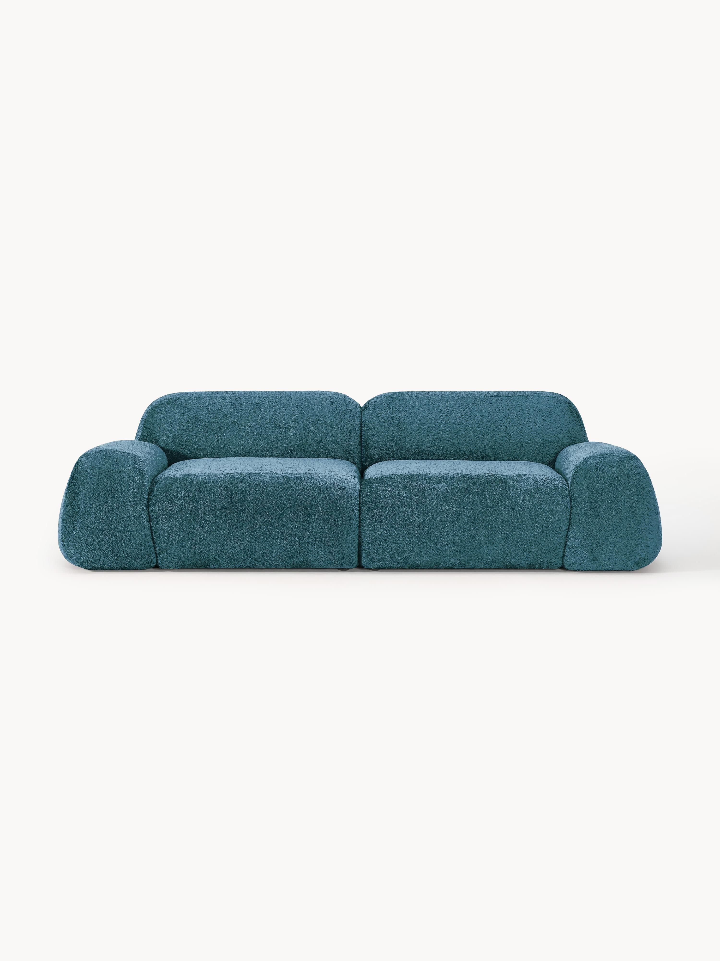 Gallery image 1 - Modular Teddy Bouclé Sofa Wolke (3-seater)
