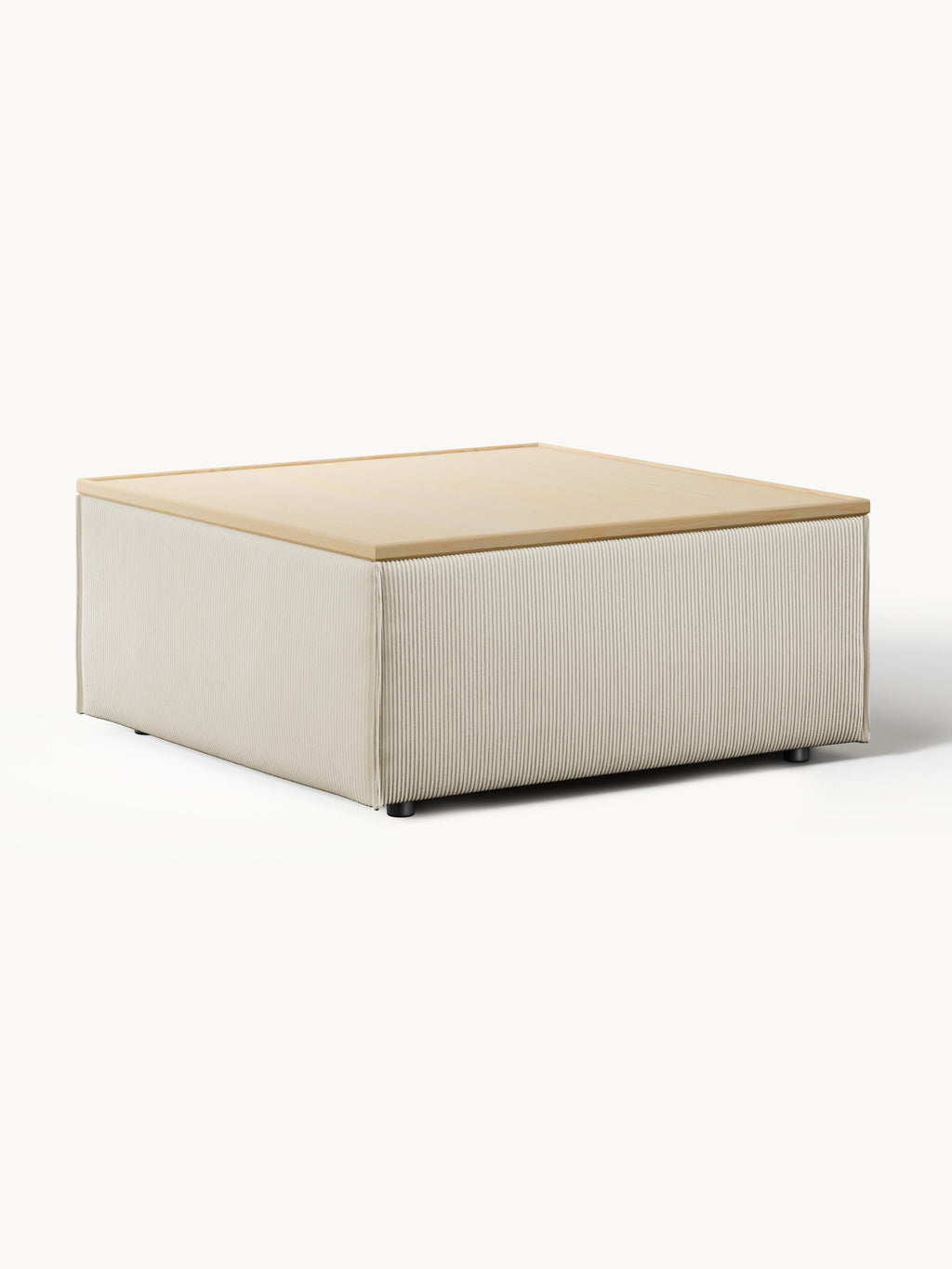 Lennon Corduroy Ottoman with Storage