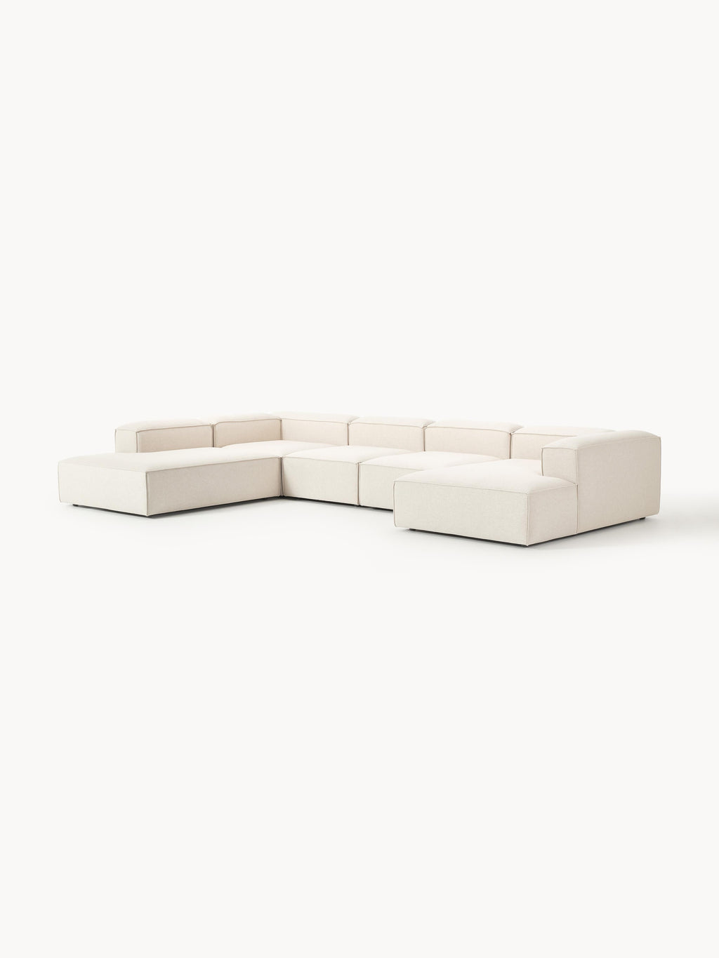 Gallery image 1 - XL Linen Blend Modular Sofa Lennon