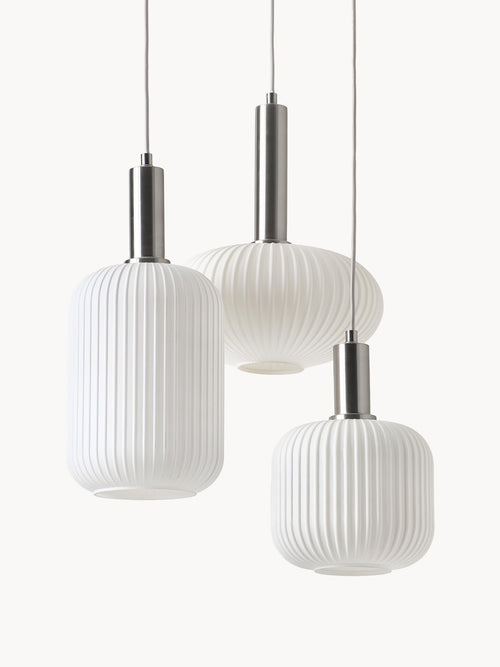 Gallery image 1 - Opal Glass Cluster Pendant Light Candela