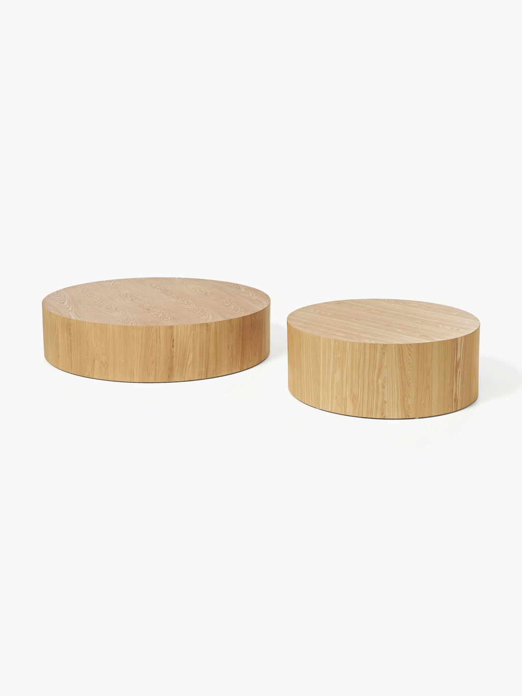Dan XL Round Wooden Coffee Table