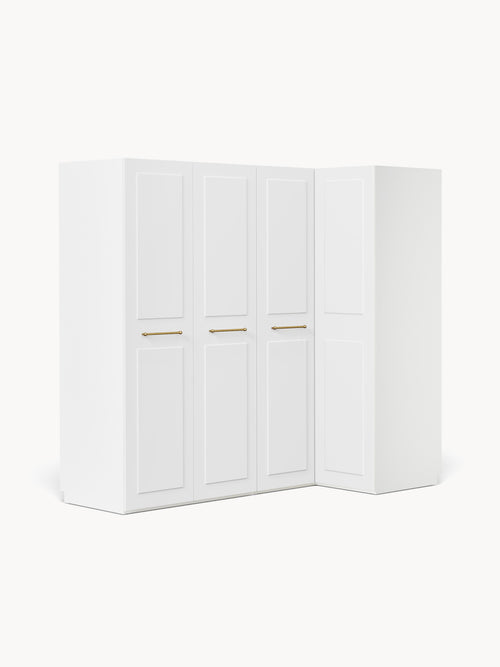 Gallery image 1 - Modular Corner Wardrobe Charlotte, 215 cm Wide, in various sizes
