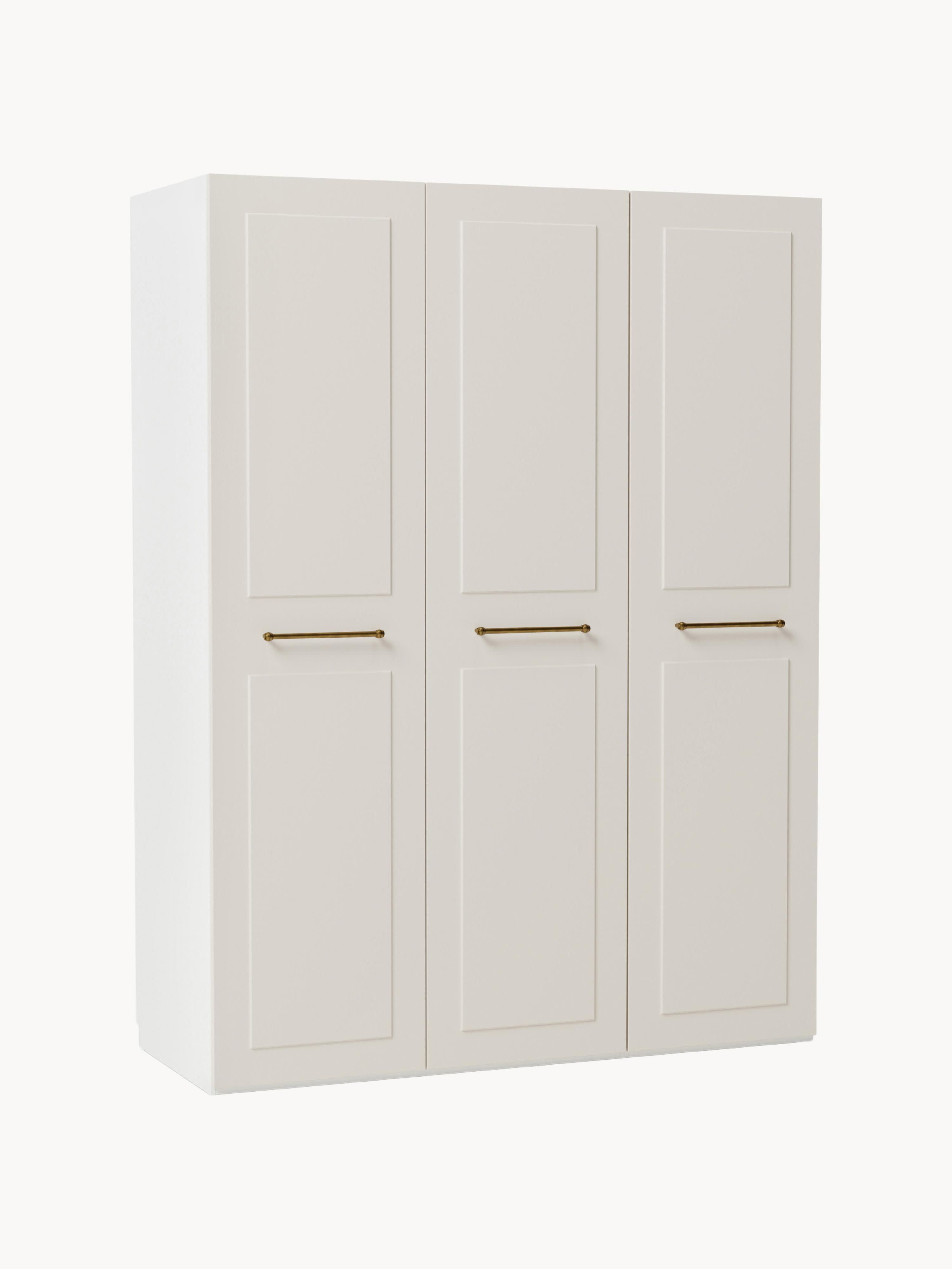 Gallery image 1 - Modular Hinged Door Wardrobe Charlotte, 150 cm Wide, in various sizes