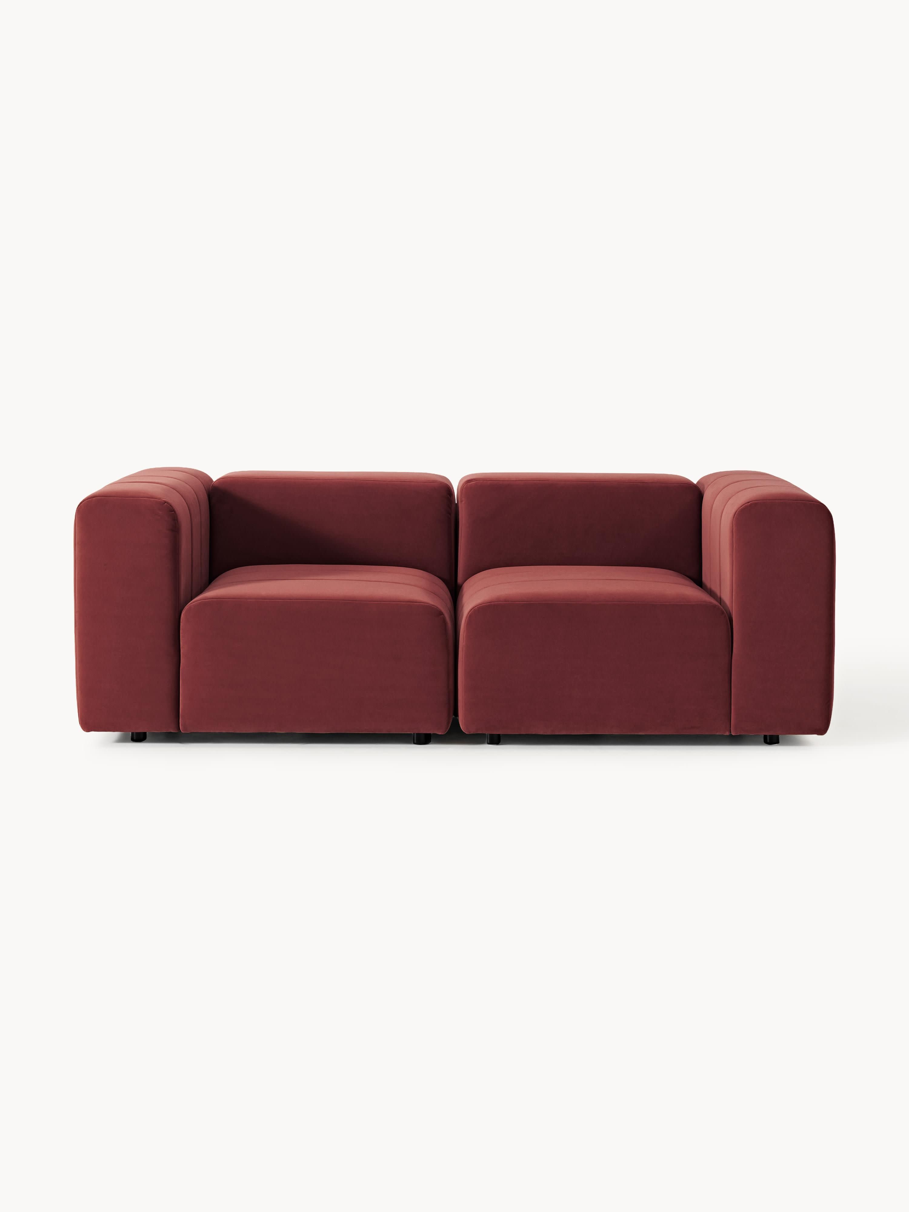 Lena Modular Velvet Sofa (2-seater)