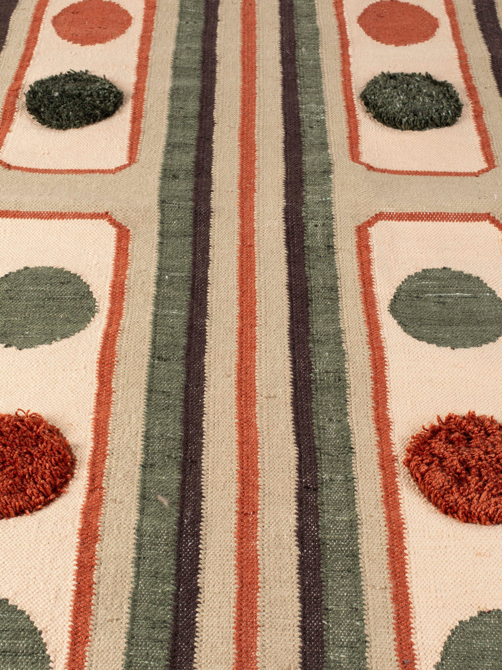 Haydon Hand-Woven High-Pile Rug with Tassels