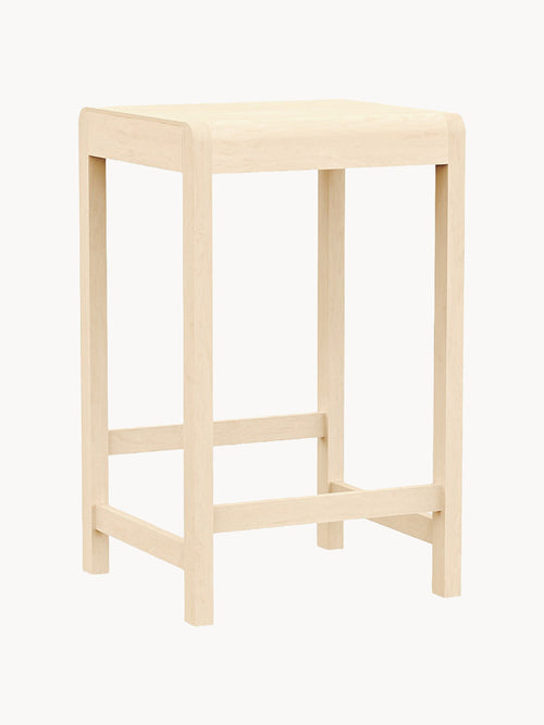 Gallery image 1 - Birch Wood Counter Stool 01