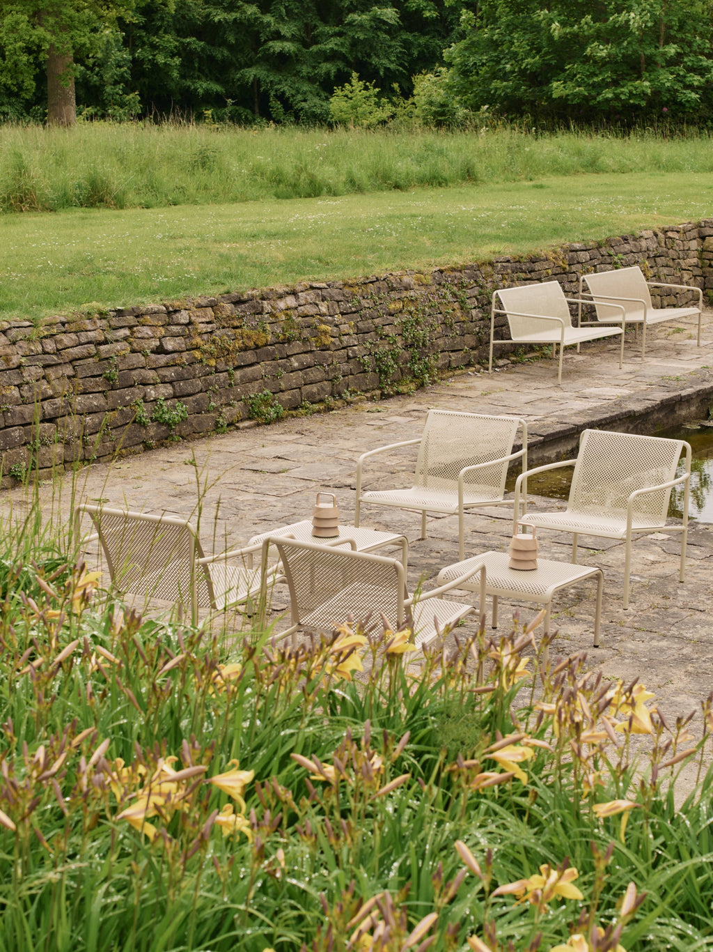 Dapple Steel Garden Armchair