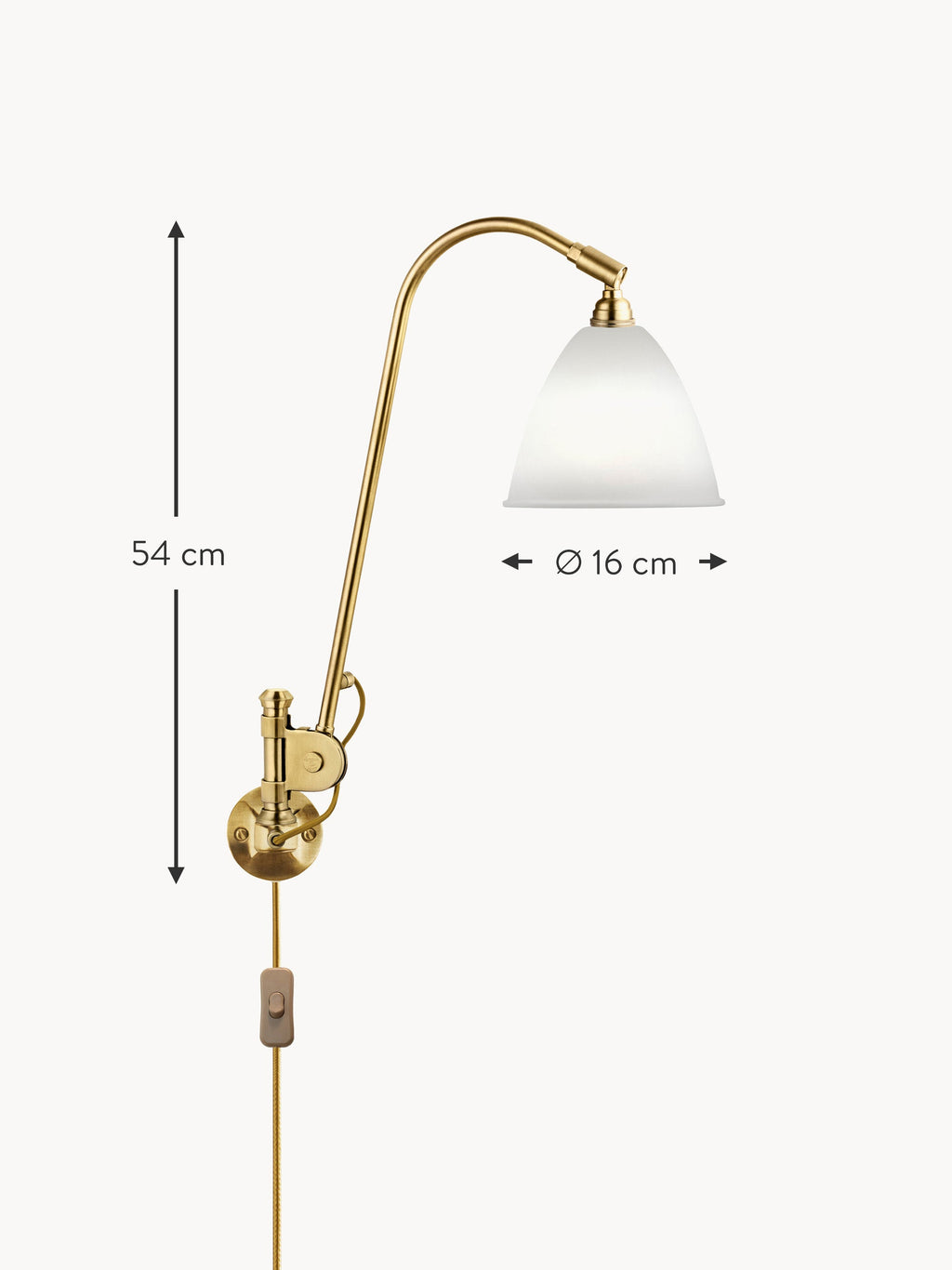 BL6 Adjustable Plug-in Wall Lamp