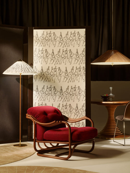 Bamboo Pendant Light 1972