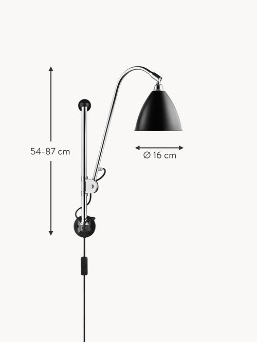 BL5 Height-Adjustable Plug-in Wall Lamp