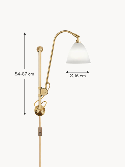 BL5 Height-Adjustable Plug-in Wall Lamp