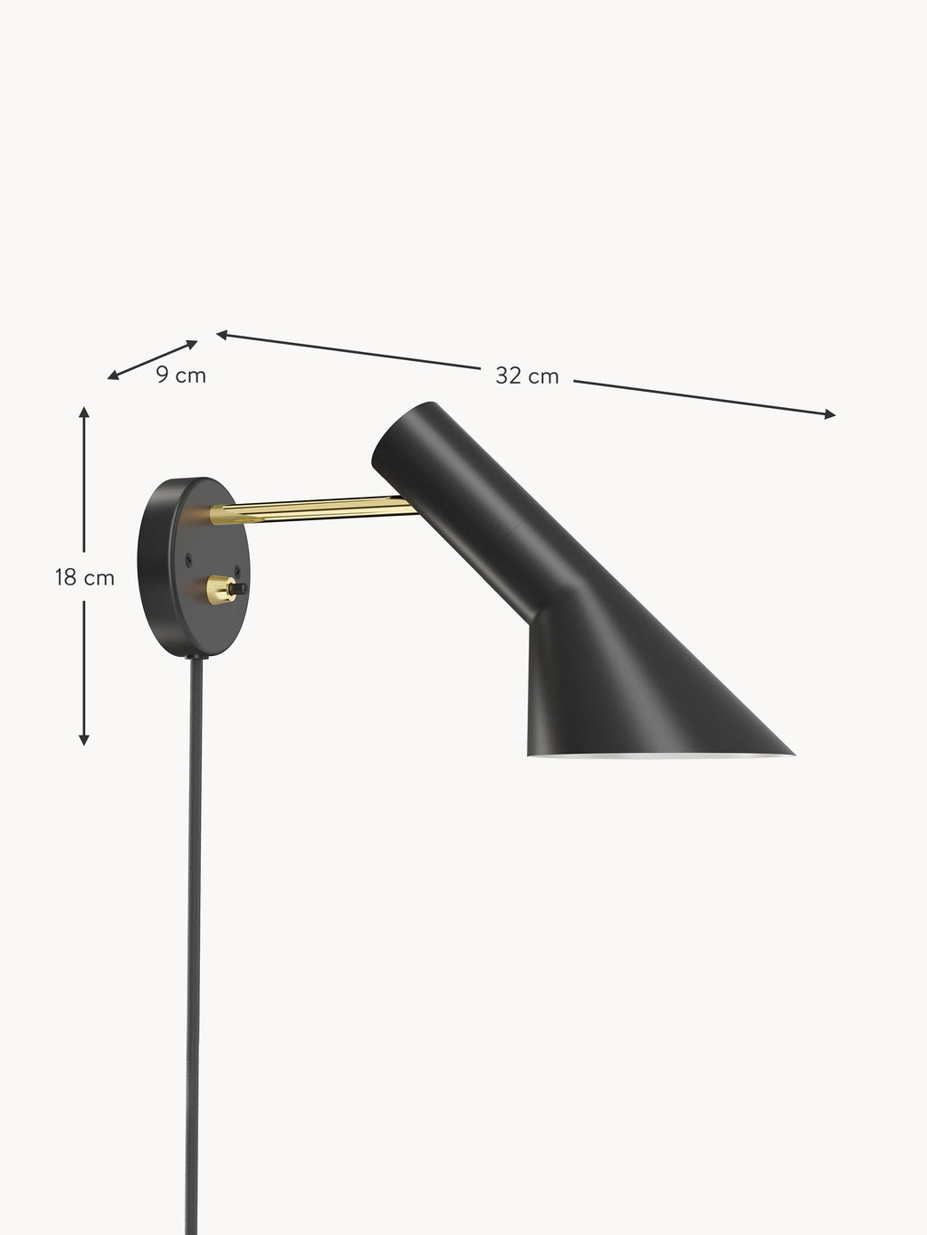 AJ Plug-in Wall Lamp