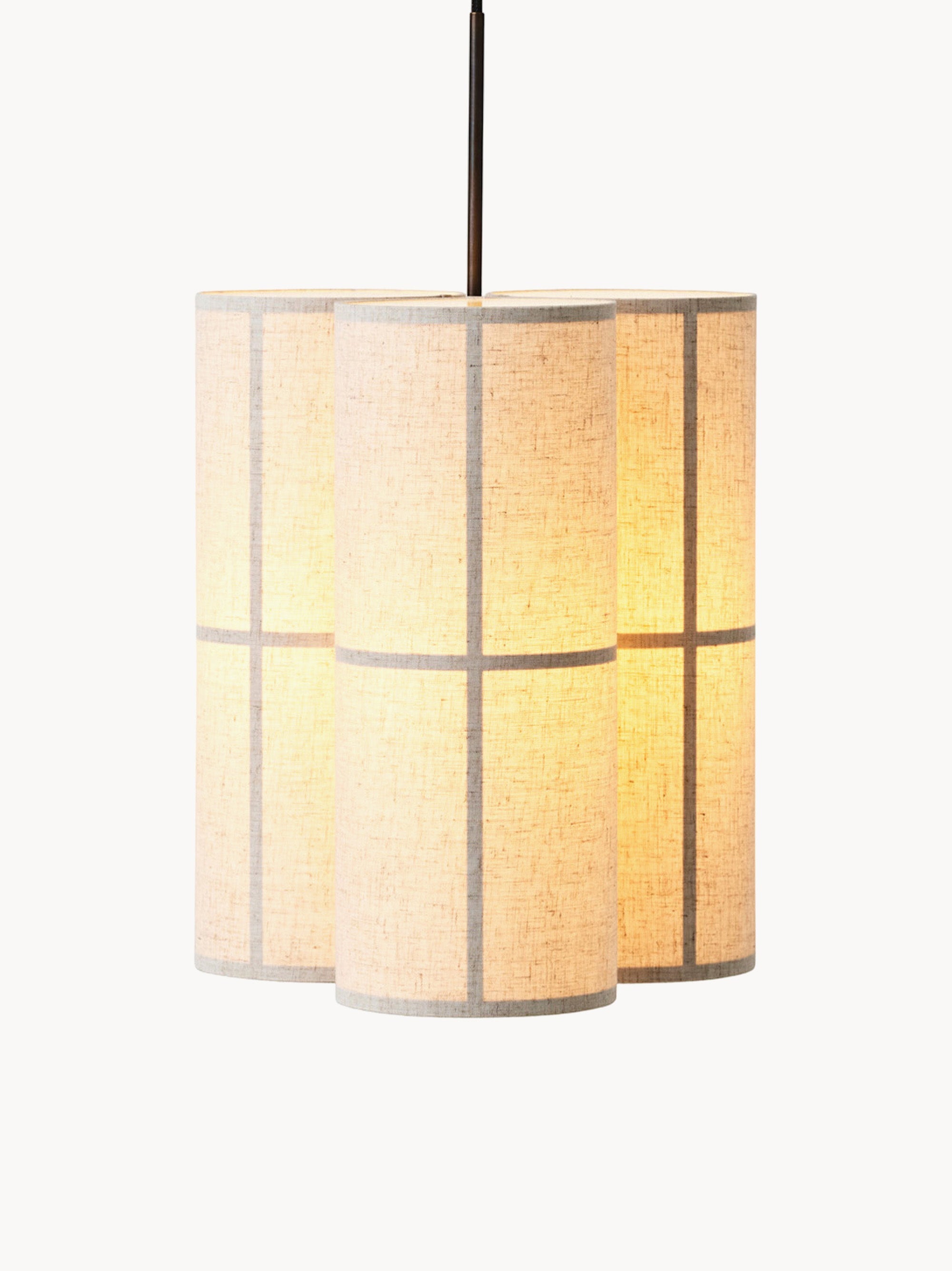 Hashira Handmade Linen Cluster Pendant Light