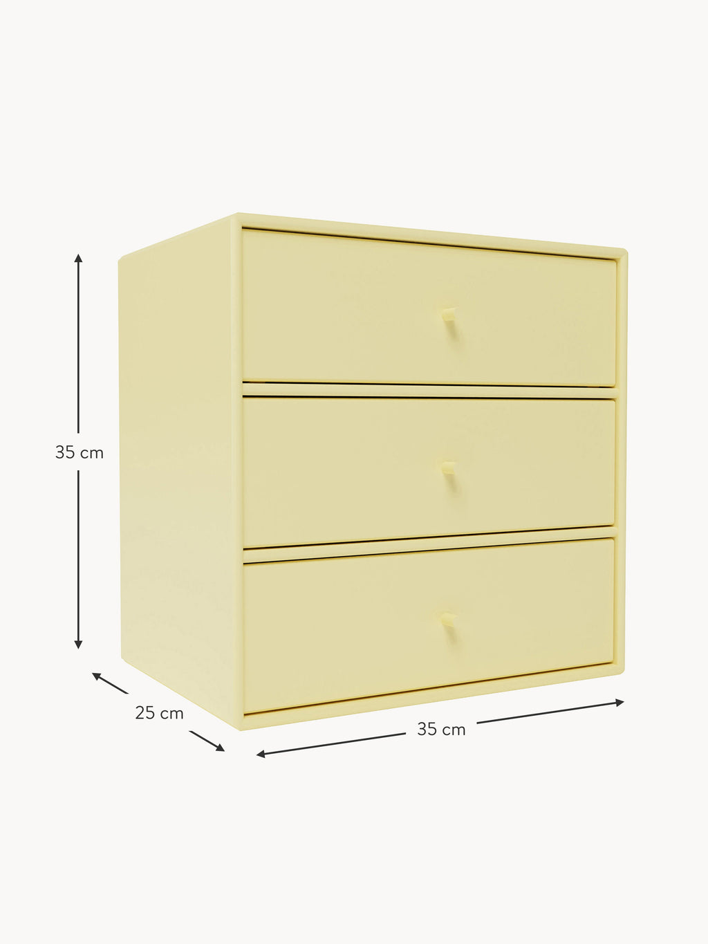 Module Montana Mini 1007 with Drawers for Modular Shelf System