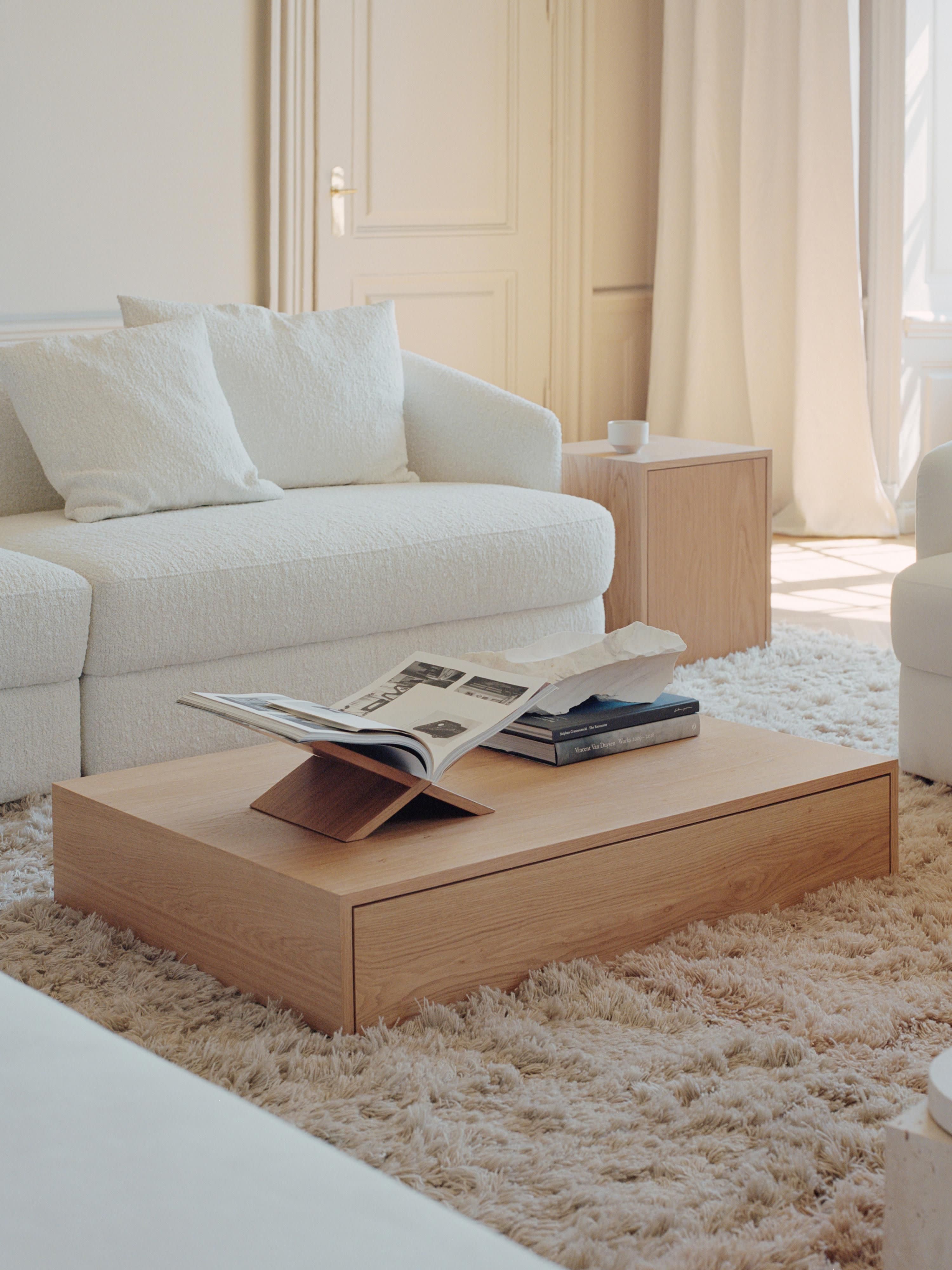 Mass Wooden Side Table