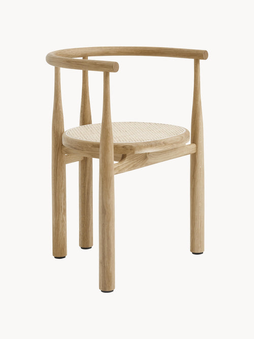 Gallery image 1 - Oak Wood Dining Chair Bukowski with Armrests