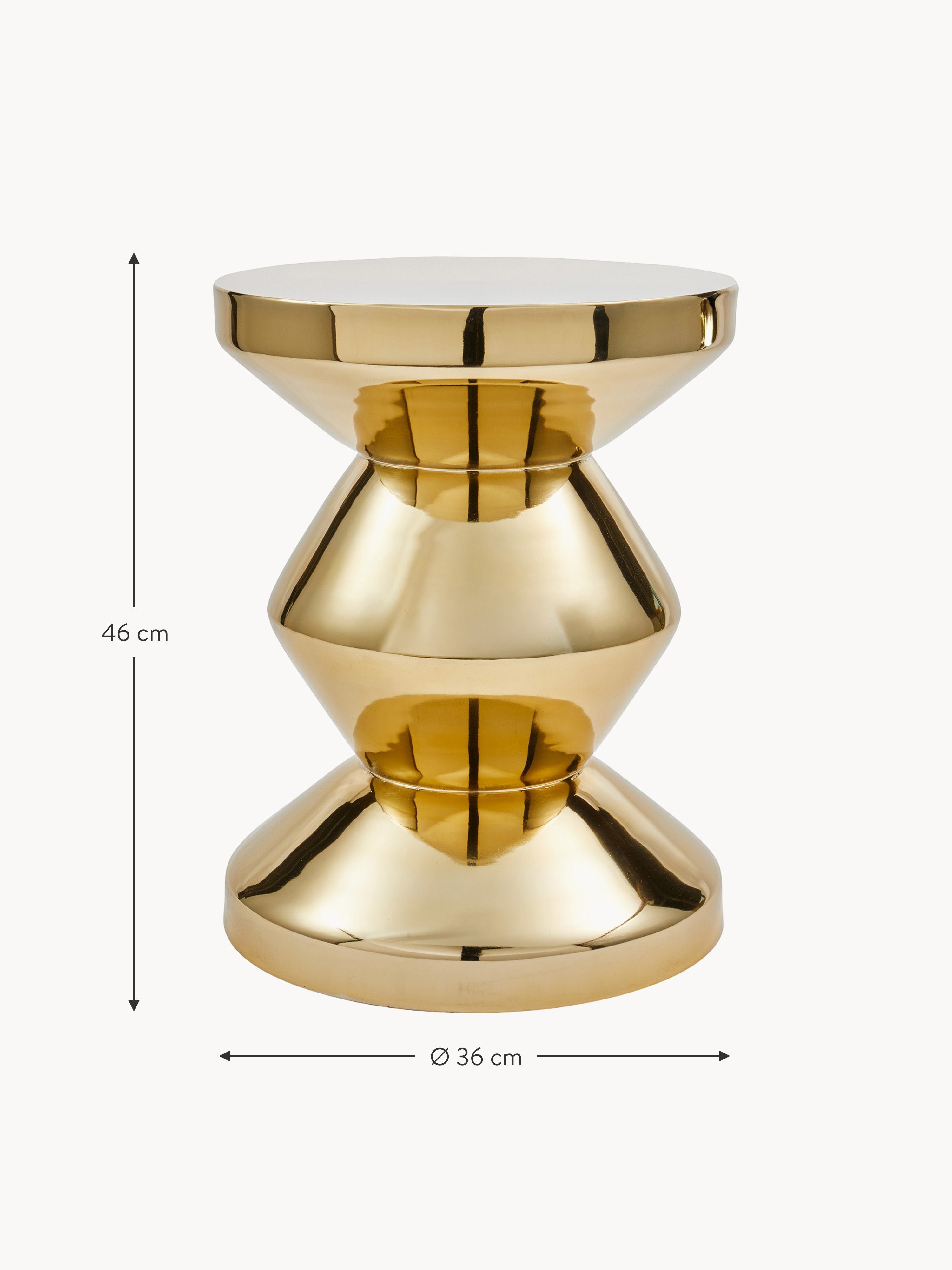 Zag Round Side Table Zig
