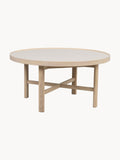 Gallery image 1 - Round Oak Wood Coffee Table Marsden, Ø 90 cm