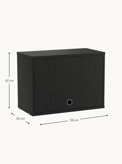 Cabinet String System with Flip Door, W 58 x D 30 cm