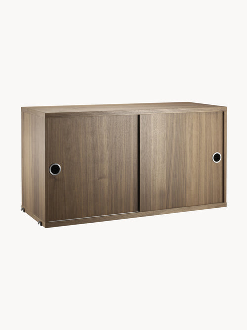Gallery image 1 - Cabinet String System with Sliding Doors, W 78 x D 30 cm