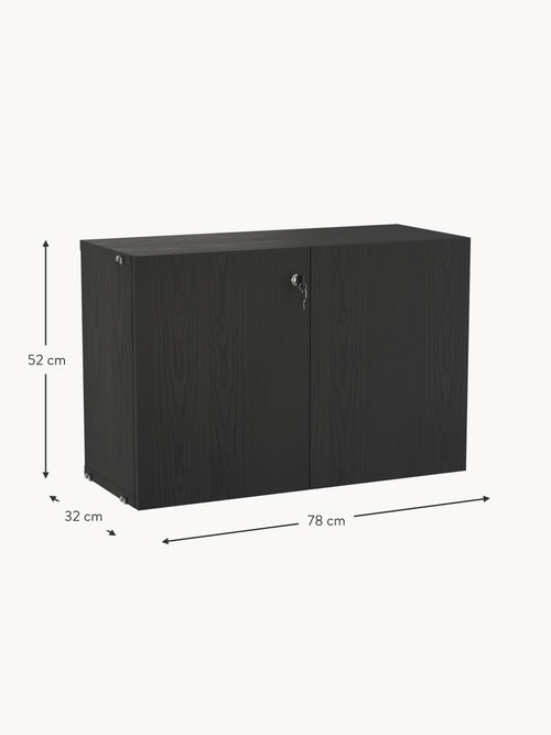 Cabinet String System with Lock, W 78 x D 32 cm
