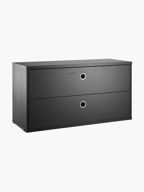 Gallery image 1 - Cabinet String System with Drawers, W 78 x D 30 cm