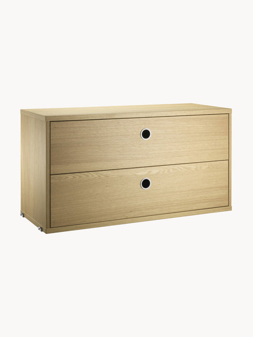Gallery image 1 - Cabinet String System with Drawers, W 78 x D 30 cm