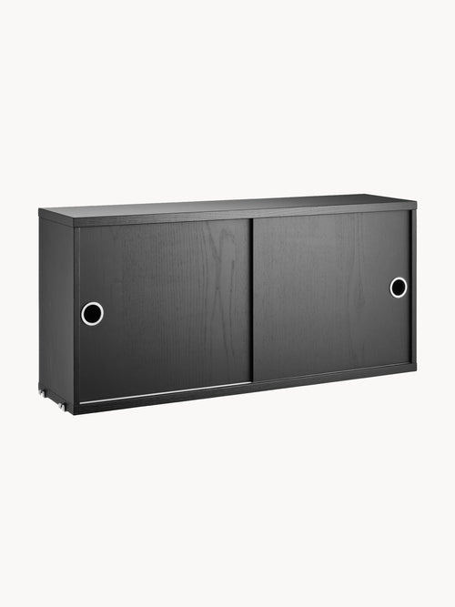 Gallery image 1 - Cabinet String System with Sliding Doors, W 78 x D 20 cm