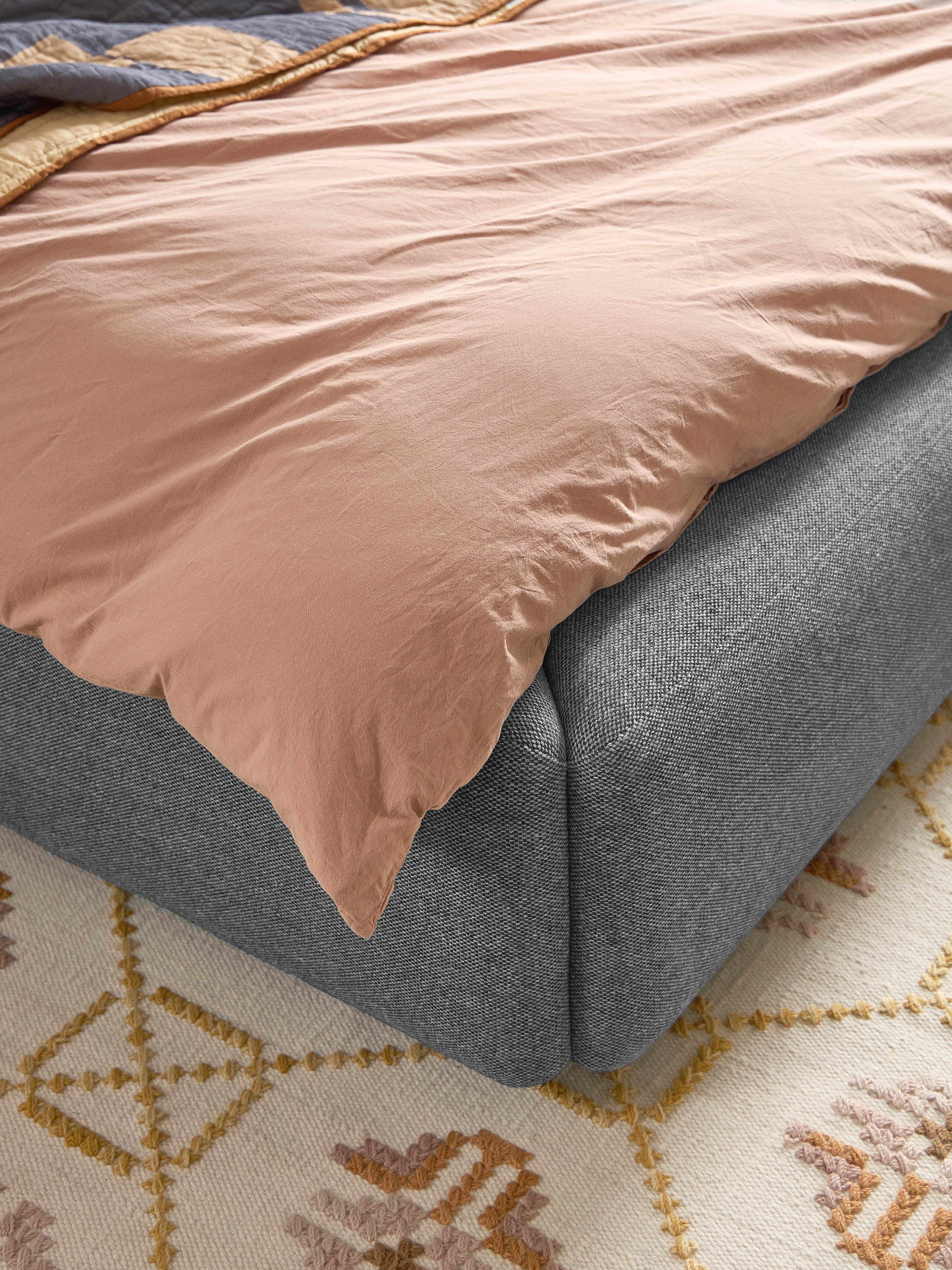 Melva Upholstered Bed with Storage