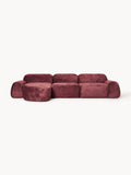 Gallery image 1 - Modular Teddy Bouclé Corner Sofa Wolke (4-seater)