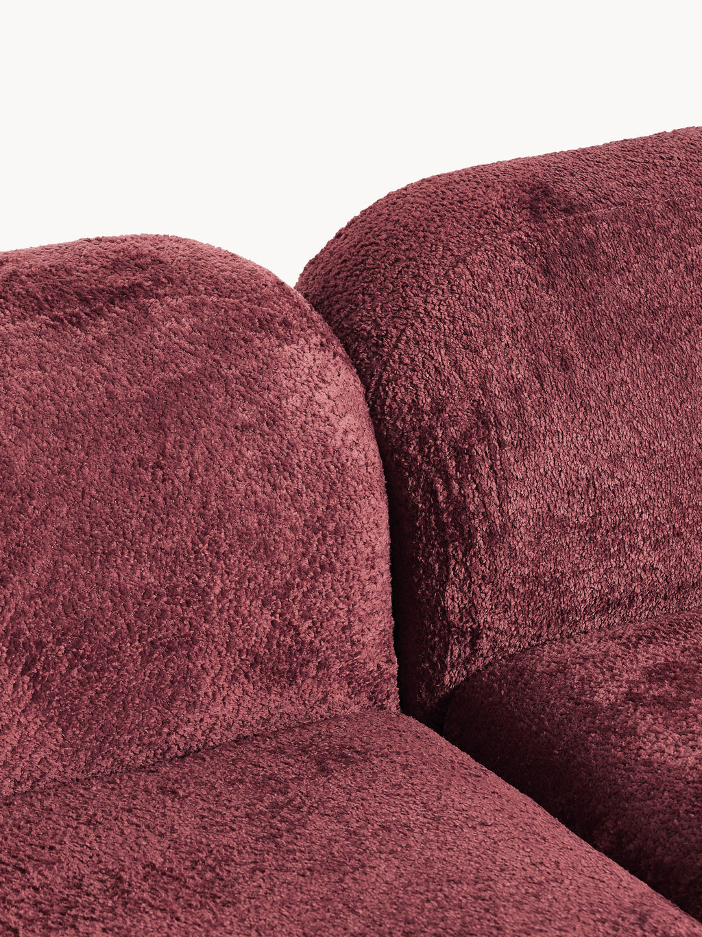 Wolke Modular Teddy Bouclé Corner Sofa (4-seater)